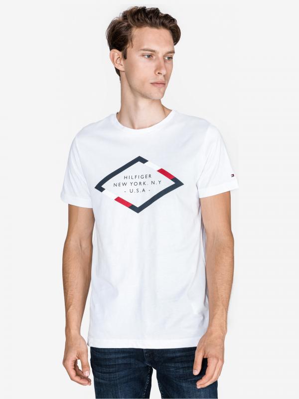 Triko Tommy Hilfiger Bílá