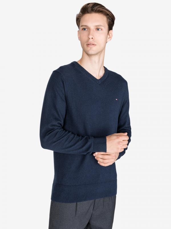 Svetr Tommy Hilfiger Modrá