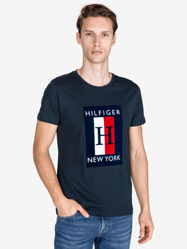 Triko Tommy Hilfiger Modrá