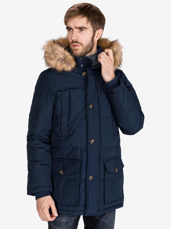 Parka Tommy Hilfiger Modrá
