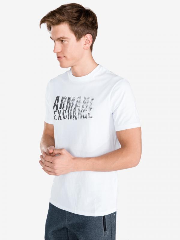 Triko Armani Exchange Bílá