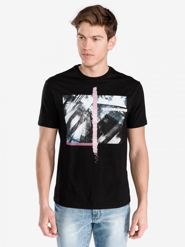 Triko Armani Exchange Černá