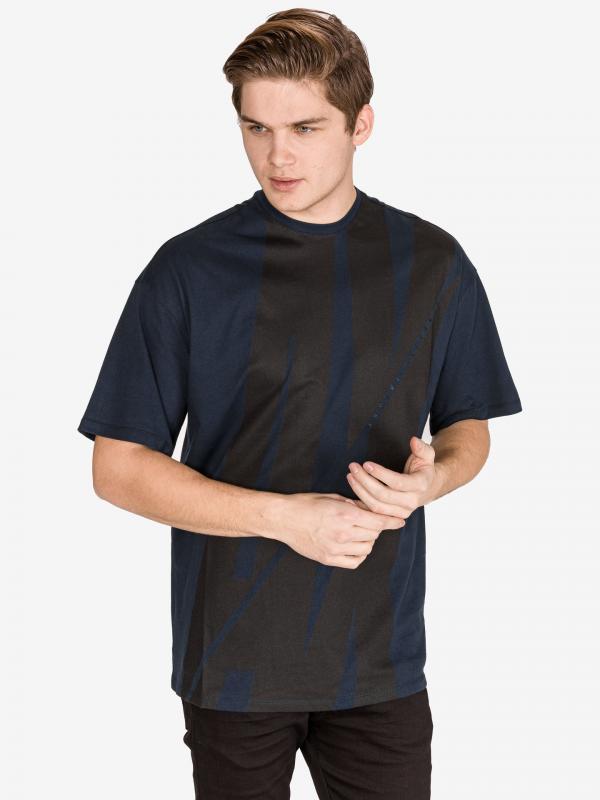 Triko Armani Exchange Modrá