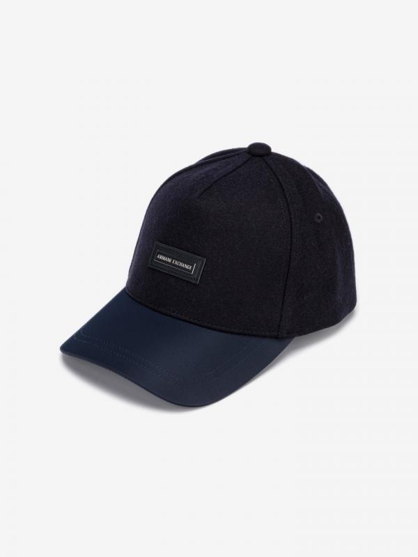 Kšiltovka Armani Exchange Modrá