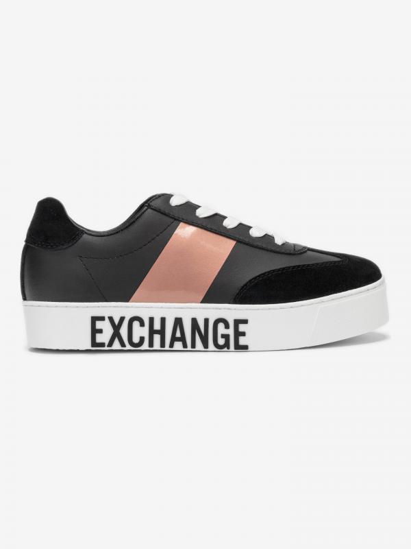 Tenisky Armani Exchange Černá