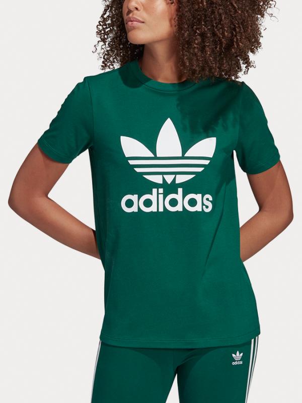 Tričko adidas Originals Trefoil Tee Zelená
