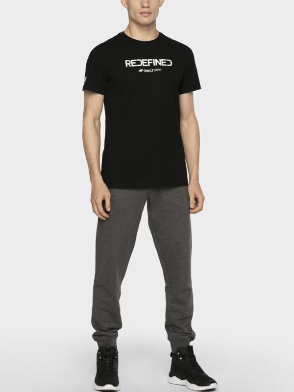 Tepláky 4F SPMD300 Trousers Šedá