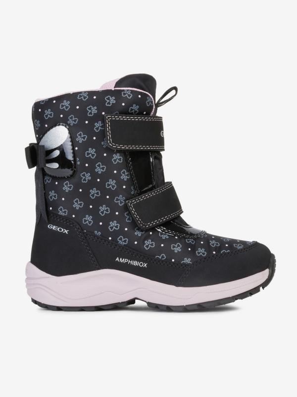 Boty Geox J Kuray Girl B Abx Černá