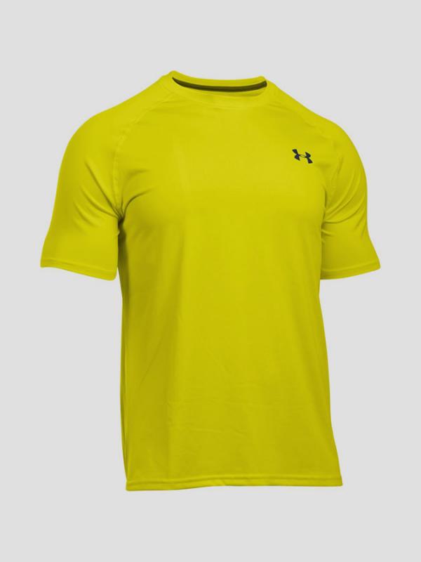 Tričko Under Armour Heatgear Tech SS Tee Žlutá