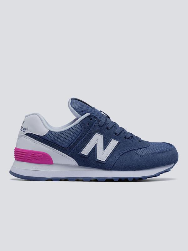 Boty New Balance WL574CNB Modrá