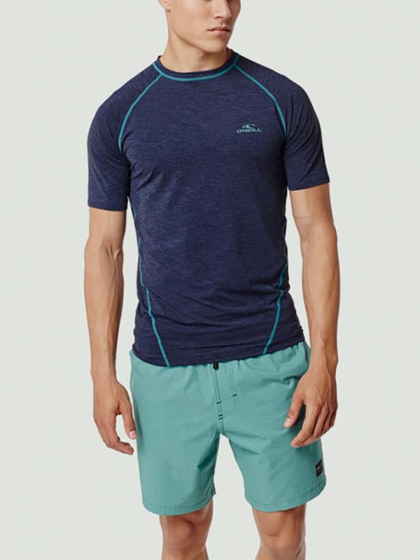 Tričko O´Neill PM ACTIVE S/SLV RASHGUARD Modrá