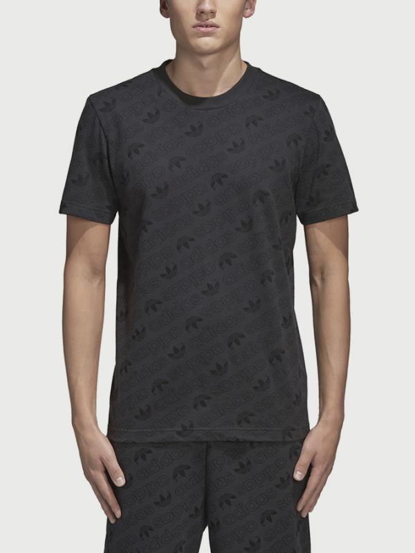 Tričko adidas Originals Aop Tee Černá