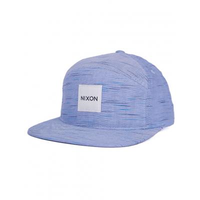 Kšiltovka Nixon Snapper Print Snapback light blue