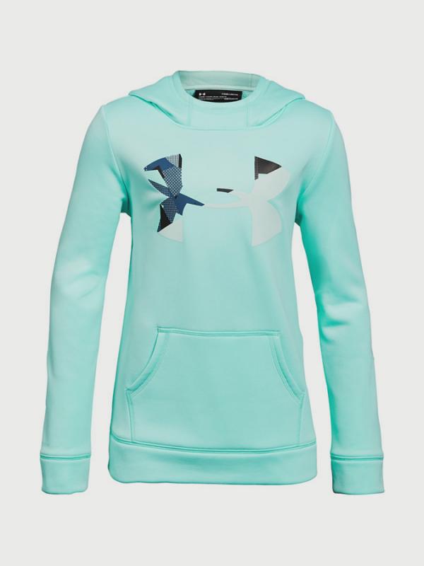 Mikina Under Armour Fleece Big Logo Hoody Zelená