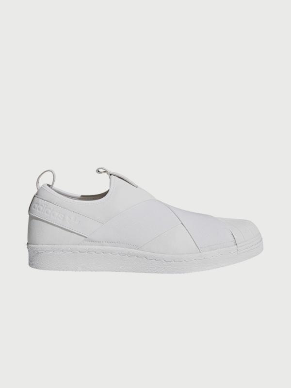 Boty adidas Originals Superstar Slipon Bílá