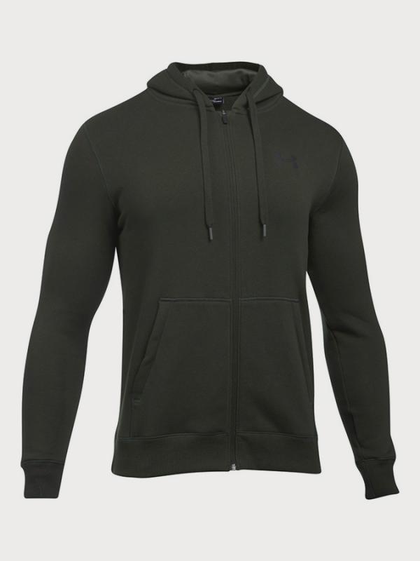 Mikina Under Armour Rival Fitted Full Zip Černá