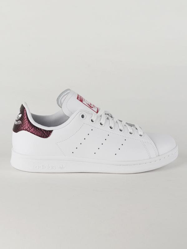 Boty adidas Originals Stan Smith J Bílá