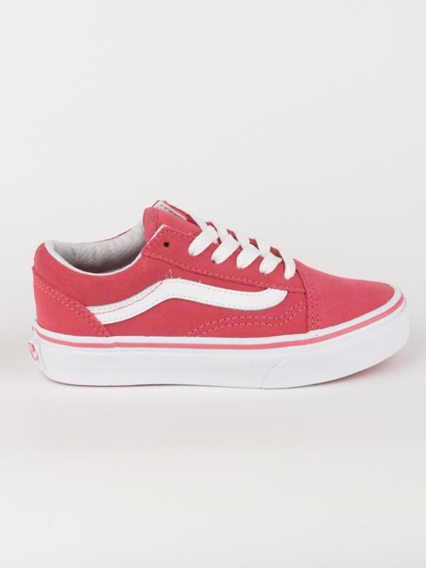 Boty Vans UY Old Skool (Suede) Desert Červená