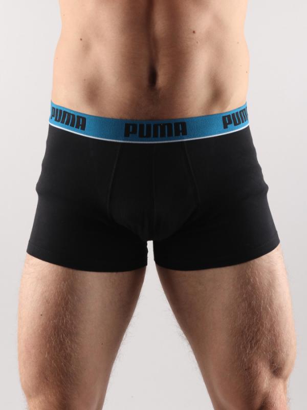 Boxerky Puma Basic Stripe Elastic Černá