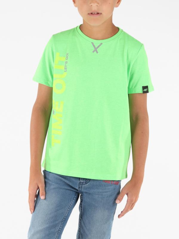Tričko 4F JTSM004 T-Shirt Modrá