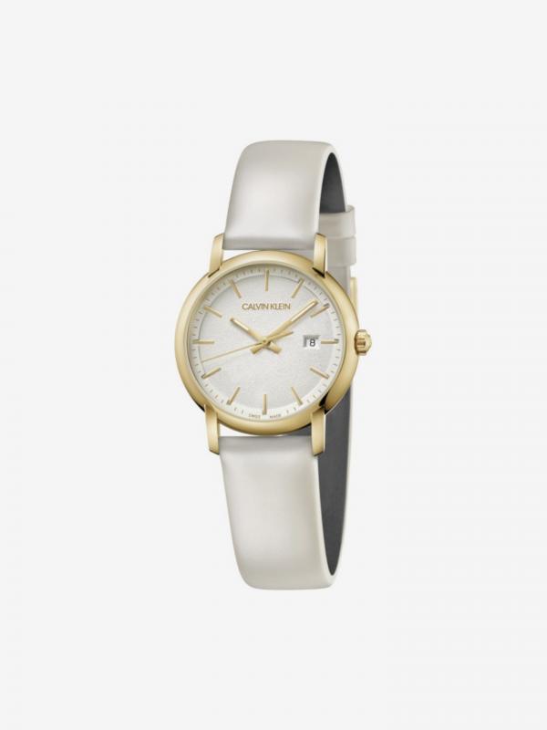Established Hodinky Calvin Klein Bílá