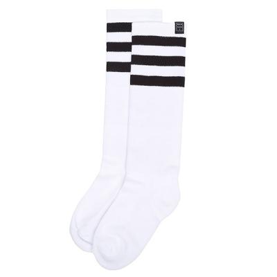 Ponožky Marshal Apparel Knee Stripe Socks white