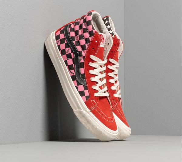 Vans OG Sk8-Hi Lx (Suede/ Canvas) Bossa Nova/ Marshmallow