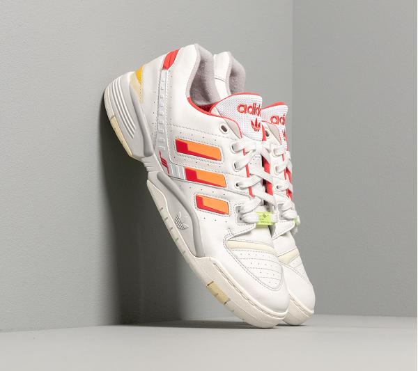 adidas Torsion Comp Crystal White/ Signature Coral/ Glow Red