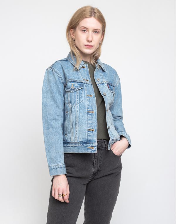 Levi's® Ex-Boyfriend Trucker Med Indigo XS