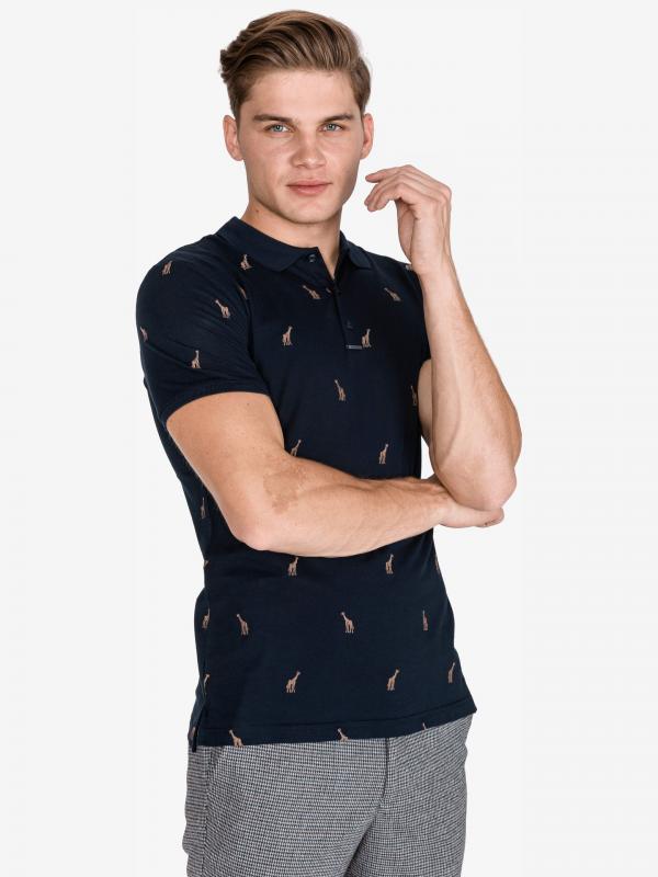 Polo triko Antony Morato Modrá
