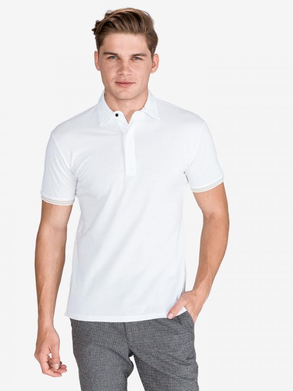 Polo triko Antony Morato Bílá