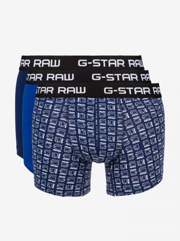 Boxerky 3 ks G-Star RAW Modrá