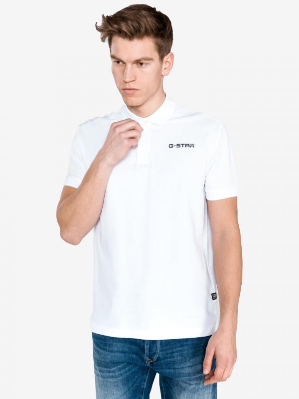 Shelo Polo triko G-Star RAW Bílá