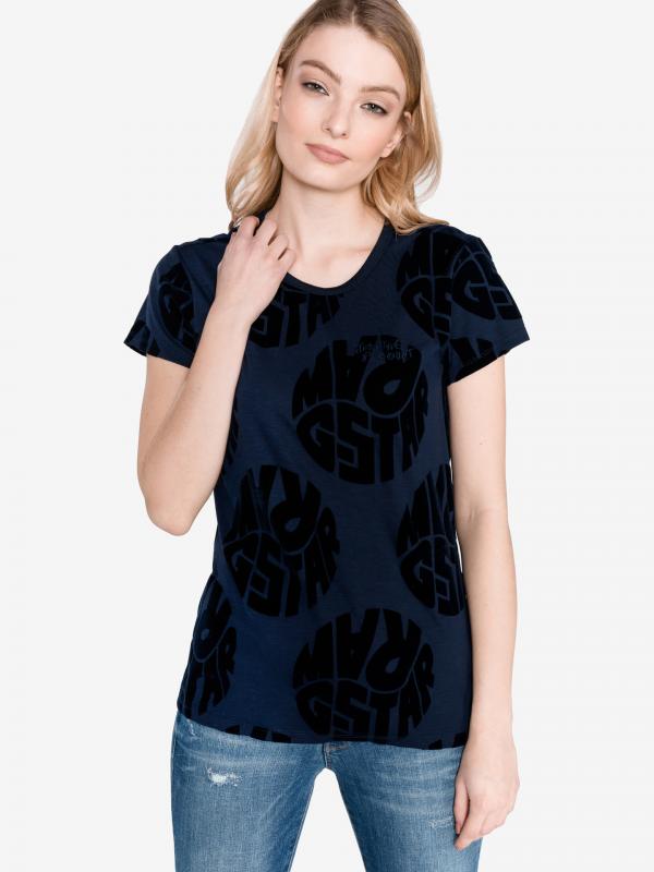Graphic 60 Triko G-Star RAW Modrá