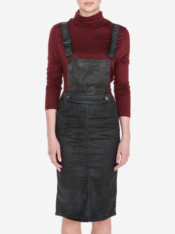 5621 Sukně s laclem G-Star RAW Černá