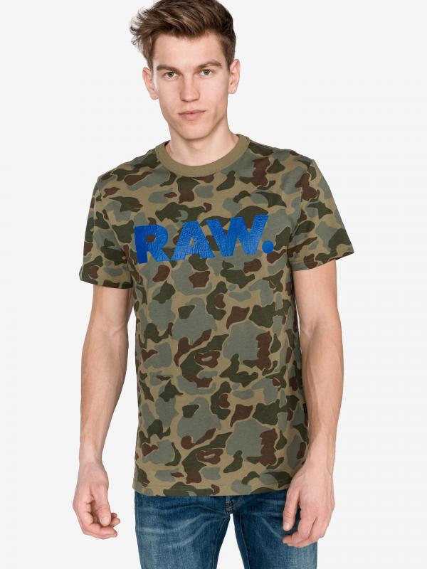 Graphic 52 Triko G-Star RAW Zelená