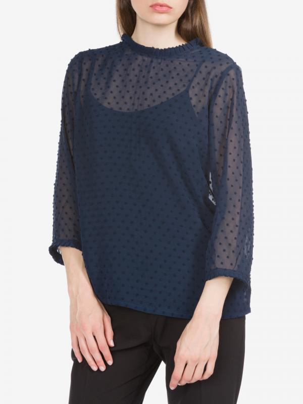 Green Dollie Halenka Vero Moda Modrá