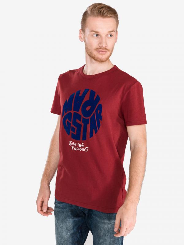 Graphic 6 Triko G-Star RAW Červená