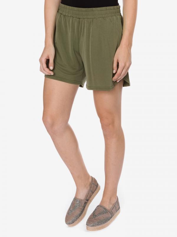 Metti Šortky Vero Moda Zelená