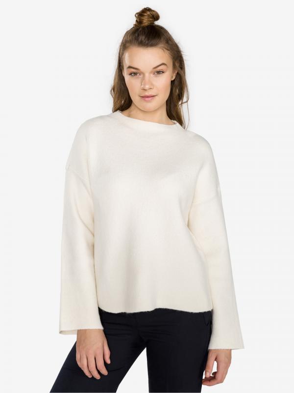 Campbell Svetr Vero Moda Bílá