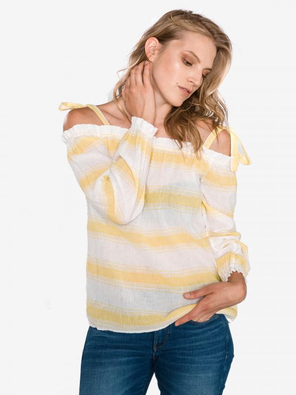 Tan Halenka Vero Moda Žlutá
