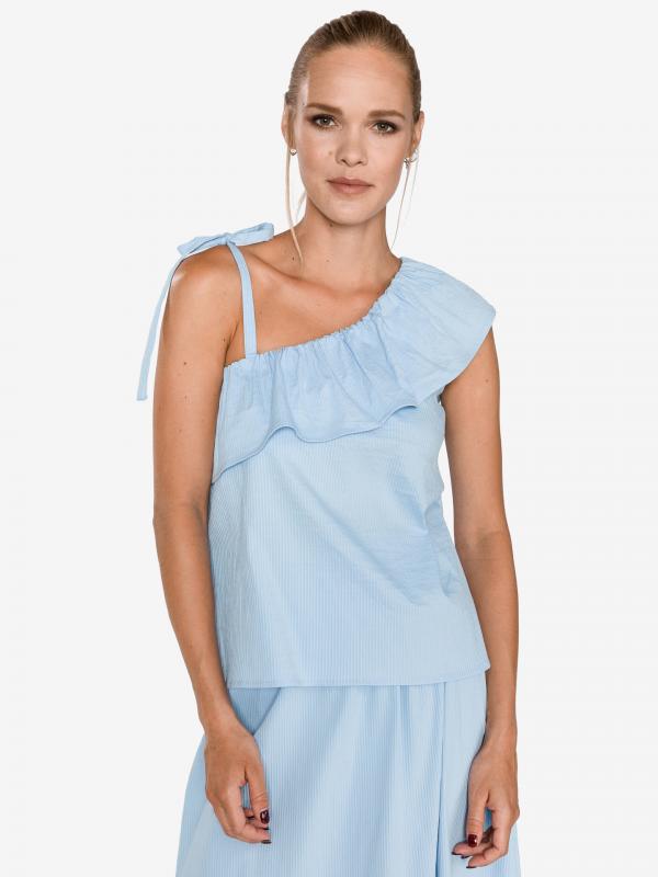 Sia Top Vero Moda Modrá