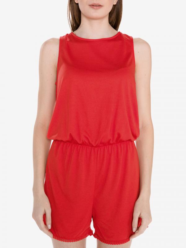 Tanja Overal Vero Moda Červená
