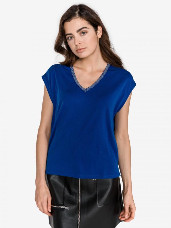 Alba Triko Vero Moda Modrá