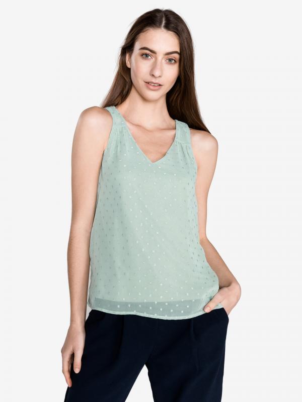 Jane Top Vero Moda Modrá