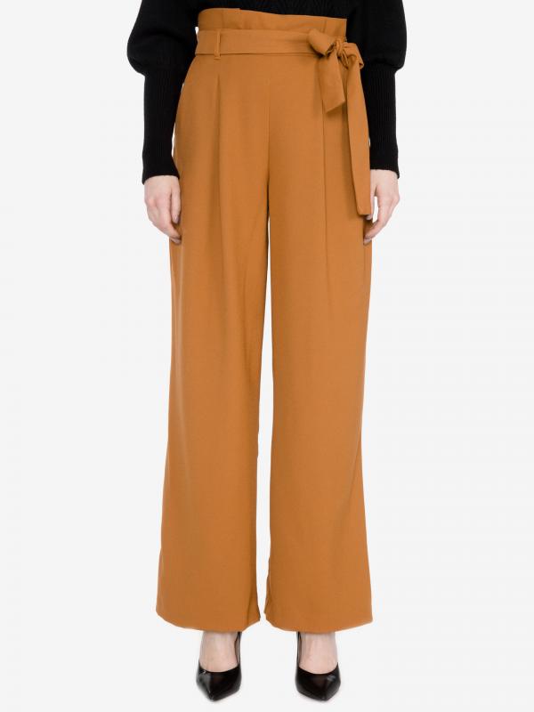 Kim Kalhoty Vero Moda Hnědá
