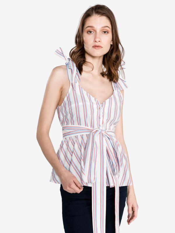 Gry Top Vero Moda Bílá