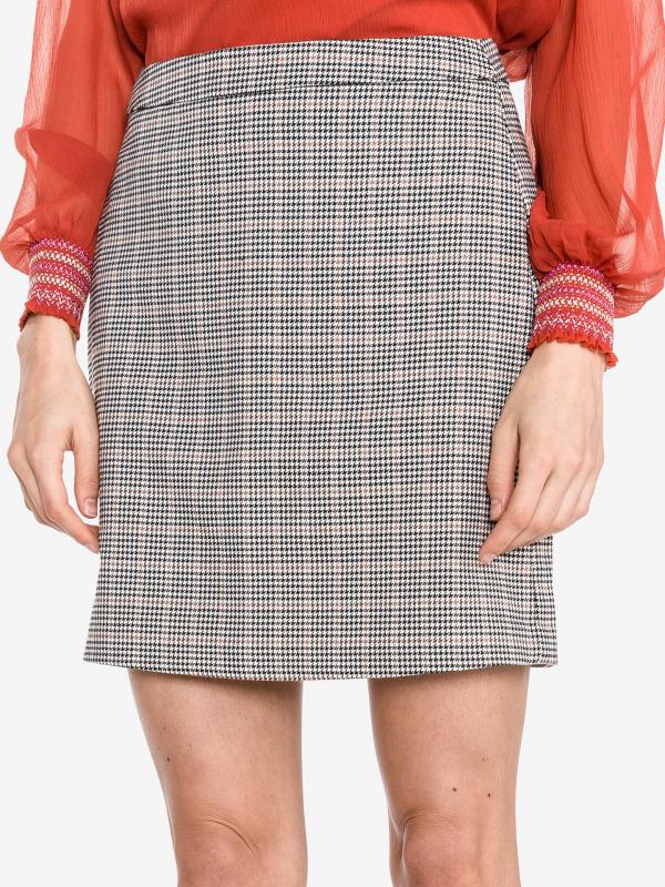 Kamma Sukně Vero Moda Šedá