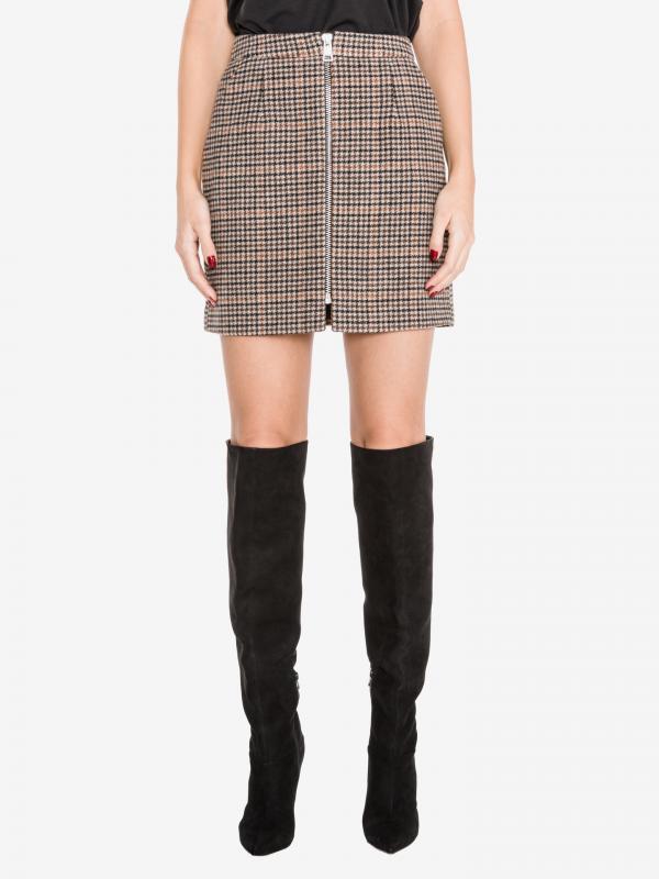 Jana Royal Sukně Vero Moda Hnědá