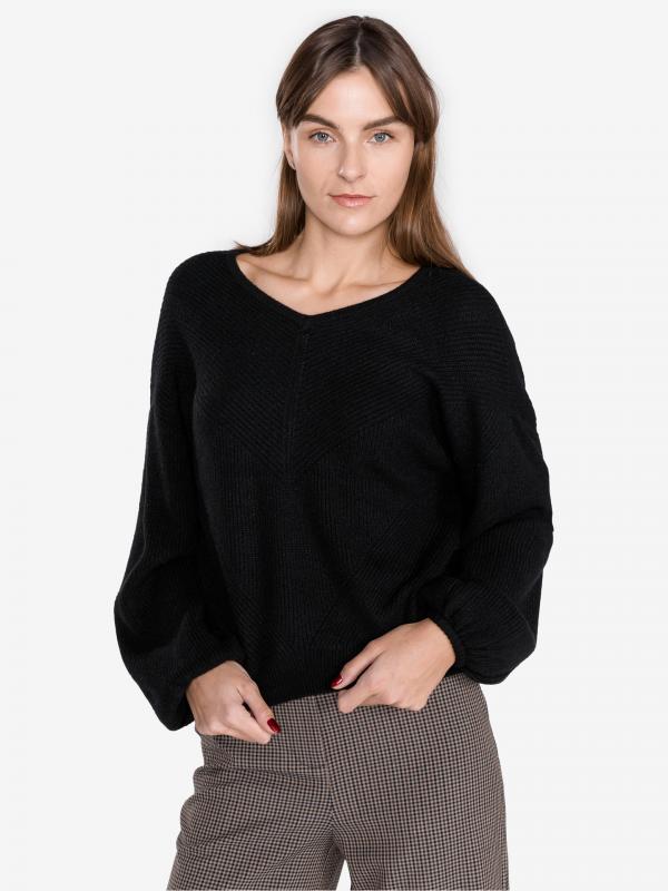 Diva Svetr Vero Moda Černá